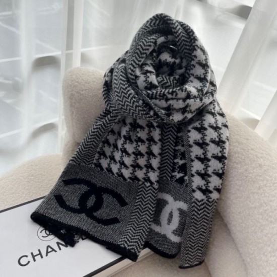 CHANEL Latest Trend Fashion New Arrivals 2023FW Scarf CHANEL Latest Trend Fashion New Arrivals 2023FW Scarf
