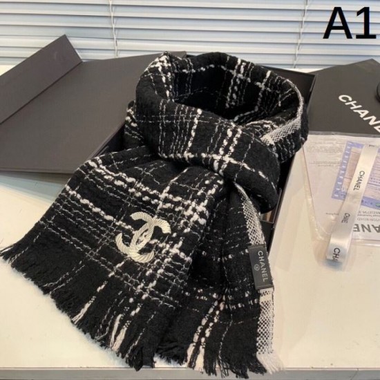 CHANEL Can't wait for winter brand new 2023FW scarf CHANEL Can't wait for winter brand new 2023FW scarf