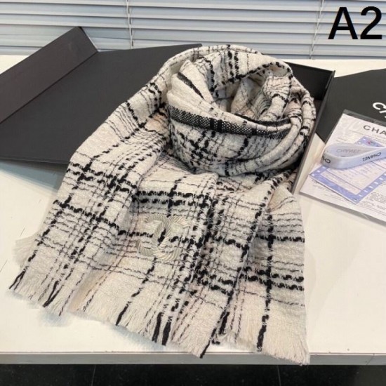 CHANEL Can't wait for winter brand new 2023FW scarf CHANEL Can't wait for winter brand new 2023FW scarf