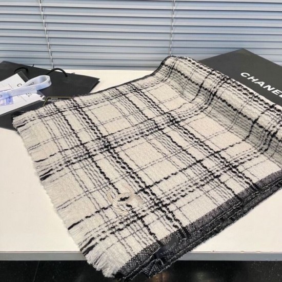CHANEL Can't wait for winter brand new 2023FW scarf CHANEL Can't wait for winter brand new 2023FW scarf