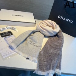 CHANEL Classic Tops 2023FW Scarf