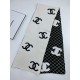 CHANEL Exquisite casual atmosphere 2023FW Scarf CHANEL Exquisite casual atmosphere 2023FW Scarf