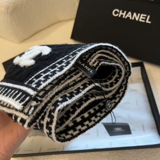 CHANEL Favorite Latest Collection 2023FW Scarf CHANEL Favorite Latest Collection 2023FW Scarf