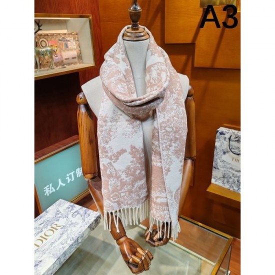 2023FW Muffler DIOR Dior has a casual atmosphere 2023FW Muffler DIOR Dior has a casual atmosphere