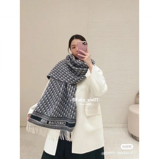 2023FW Muffler DIOR Dior Like a beautiful winter color 2023FW Muffler DIOR Dior Like a beautiful winter color