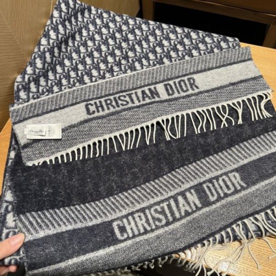 2023FW Muffler DIOR Dior Like a beautiful winter color 2023FW Muffler DIOR Dior Like a beautiful winter color
