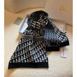 2023FW Muffler DIOR Check out the trends of the Dior season
