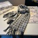 DIOR Fashionable 2023FW scarf incorporating trends DIOR Fashionable 2023FW scarf incorporating trends