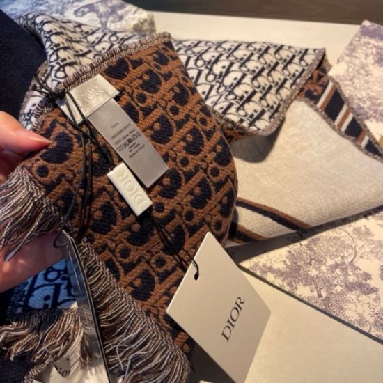 DIOR Check out the latest information on Autumn/Winter Tops 2023FW Scarf DIOR Check out the latest information on Autumn/Winter Tops 2023FW Scarf