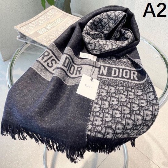 DIOR Fashionable Fall/Winter 2023FW scarf that captivates adults DIOR Fashionable Fall/Winter 2023FW scarf that captivates adults