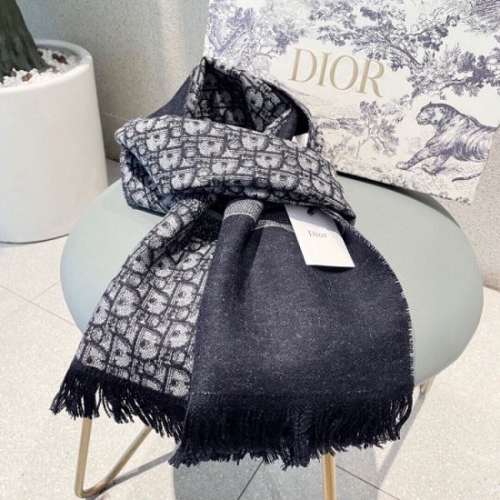 DIOR Fashionable Fall/Winter 2023FW scarf that captivates adults DIOR Fashionable Fall/Winter 2023FW scarf that captivates adults