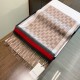 2023FW Muffler GUCCI Gucci fashionable style is also this season 2023FW Muffler GUCCI Gucci fashionable style is also this season