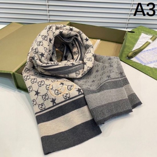 GUCCI 2023FW scarf, popular among fashionable people GUCCI 2023FW scarf, popular among fashionable people