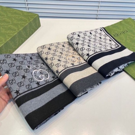 GUCCI 2023FW scarf, popular among fashionable people GUCCI 2023FW scarf, popular among fashionable people