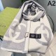 GUCCI Gucci 2023FW scarf perfect for winter outings GUCCI Gucci 2023FW scarf perfect for winter outings