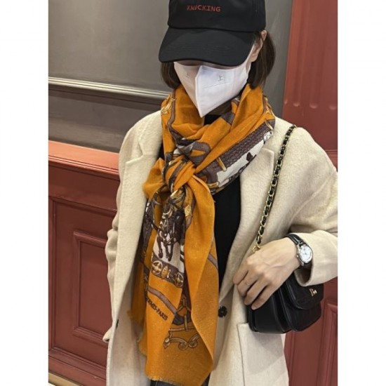 2023FW Muffler HERMES Become this year's latest trend 2023FW Muffler HERMES Become this year's latest trend