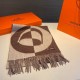 HERMES 2023FW Scarf for elegant casual coordination HERMES 2023FW Scarf for elegant casual coordination
