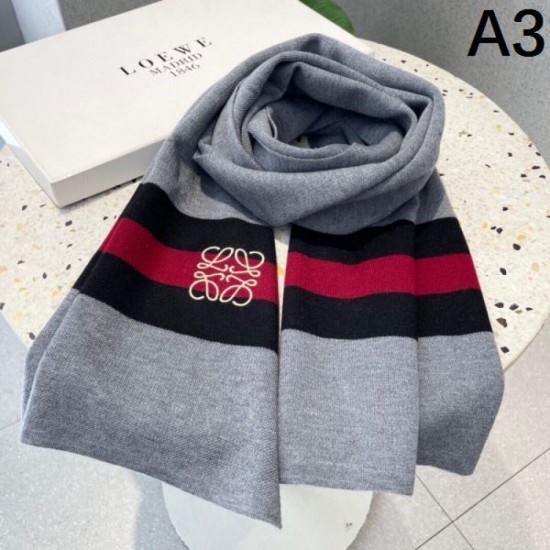 LOEWE 2023FW scarf perfect for winter outings LOEWE 2023FW scarf perfect for winter outings