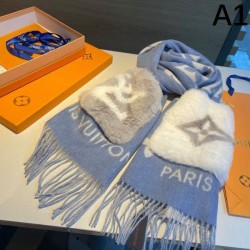 LOUIS VUITTON I want the winter season ahead of time 2023FW scarf