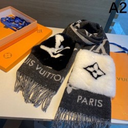 LOUIS VUITTON I want the winter season ahead of time 2023FW scarf