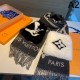 LOUIS VUITTON I want the winter season ahead of time 2023FW scarf LOUIS VUITTON I want the winter season ahead of time 2023FW scarf