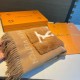LOUIS VUITTON I want the winter season ahead of time 2023FW scarf LOUIS VUITTON I want the winter season ahead of time 2023FW scarf
