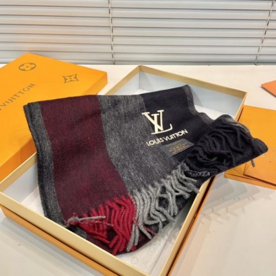 LOUIS VUITTON Louis Vuitton Winter New Item Not Available in Japan 2023FW Scarf LOUIS VUITTON Louis Vuitton Winter New Item Not Available in Japan 2023FW Scarf