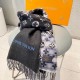 LOUIS VUITTON The strongest item for winter 2023FW scarf LOUIS VUITTON The strongest item for winter 2023FW scarf