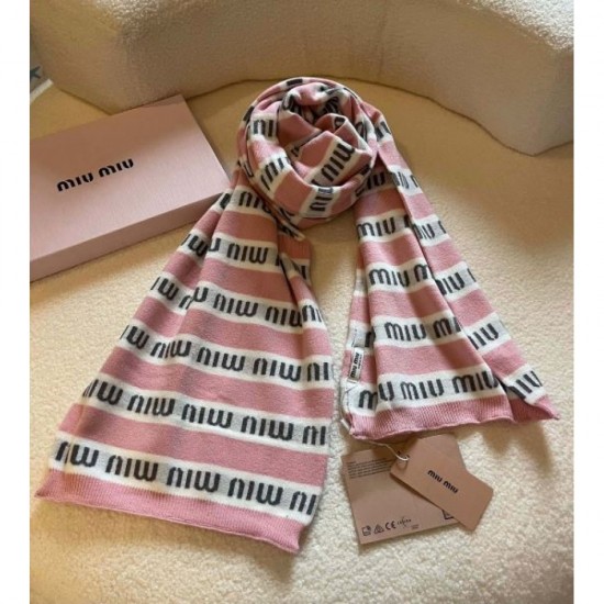 2023FW Muffler MIU MIU Miu Miu Super stylish and popular 2023FW Muffler MIU MIU Miu Miu Super stylish and popular