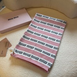2023FW Muffler MIU MIU Miu Miu Super stylish and popular