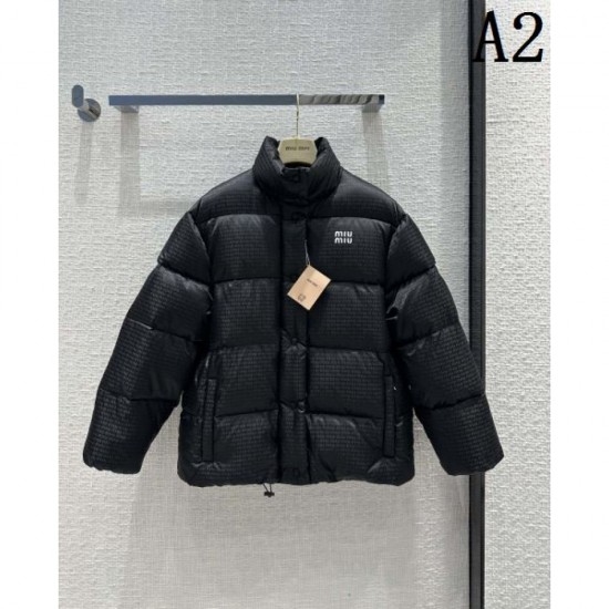 2023FW Down jacket MIU MIU Miu Miu sophisticated design 2023FW Down jacket MIU MIU Miu Miu sophisticated design