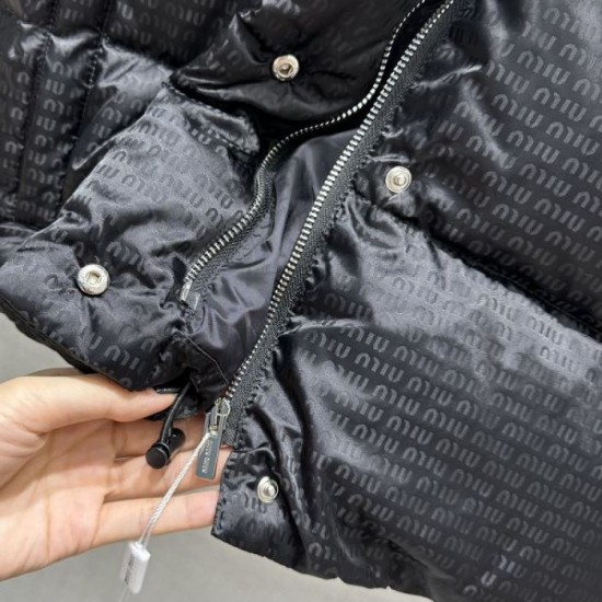 2023FW Down jacket MIU MIU Miu Miu sophisticated design 2023FW Down jacket MIU MIU Miu Miu sophisticated design
