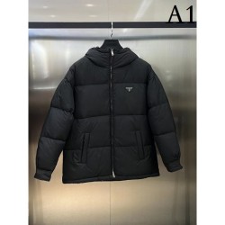 2023FW Down Jacket PRADA Dress with a beautiful impression
