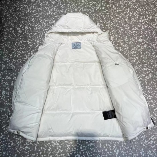 2023FW Down Jacket PRADA Dress with a beautiful impression 2023FW Down Jacket PRADA Dress with a beautiful impression