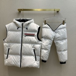 2023FW Down Jacket PRADA Casual Reverse Charm