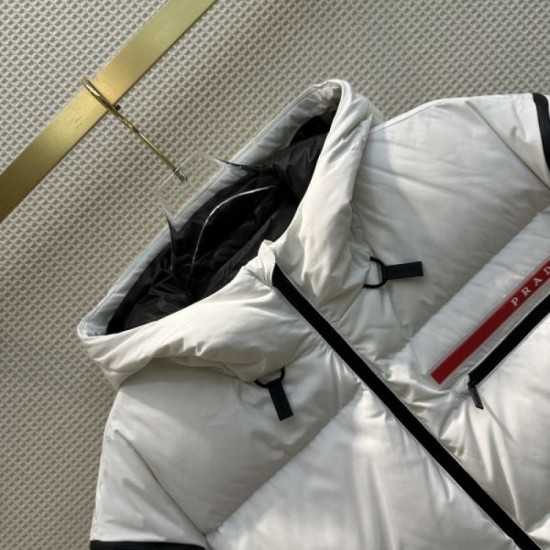 2023FW Down Jacket PRADA Casual Reverse Charm 2023FW Down Jacket PRADA Casual Reverse Charm