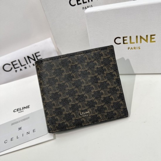 2023SS CELINE Celine Stable New Summer Bifold Wallet 2023SS CELINE Celine Stable New Summer Bifold Wallet