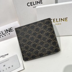 2023SS CELINE Celine Stable New Summer Bifold Wallet