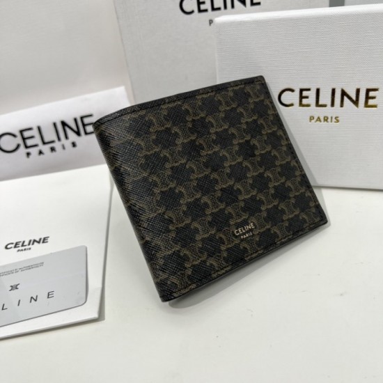2023SS CELINE Celine Stable New Summer Bifold Wallet 2023SS CELINE Celine Stable New Summer Bifold Wallet