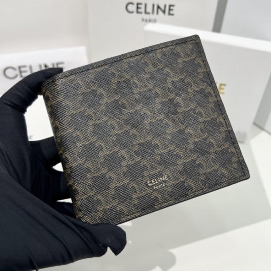 2023SS CELINE Celine Stable New Summer Bifold Wallet 2023SS CELINE Celine Stable New Summer Bifold Wallet