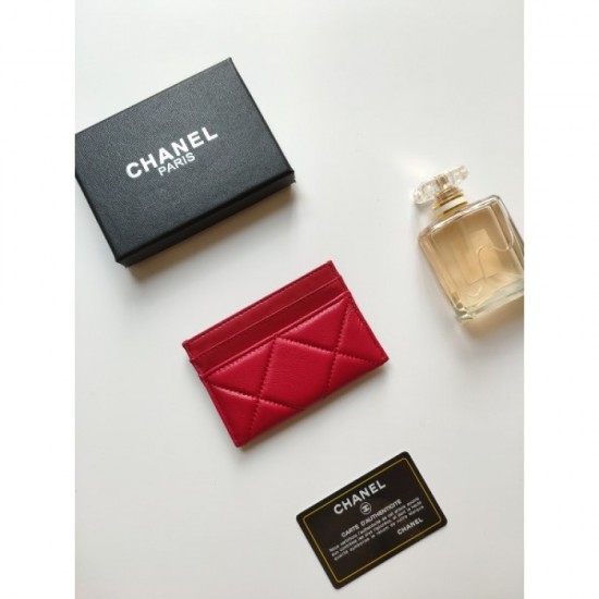 2023SS CHANEL Chanel card case with a standout feeling 2023SS CHANEL Chanel card case with a standout feeling