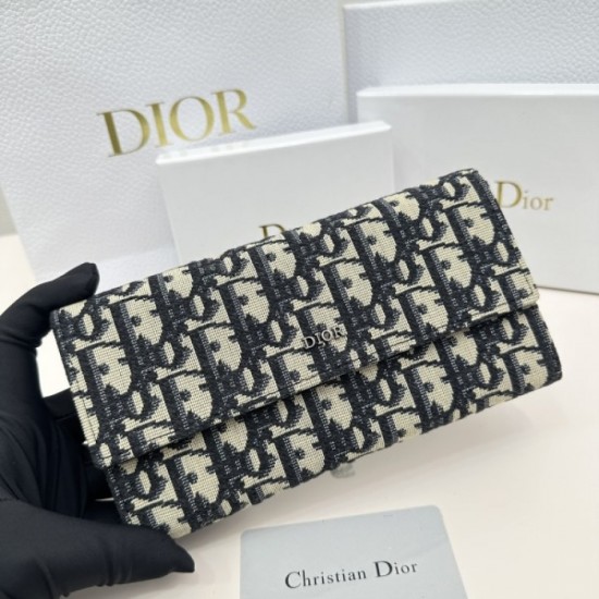 2023SS DIOR Dior presence great style long wallet 2023SS DIOR Dior presence great style long wallet