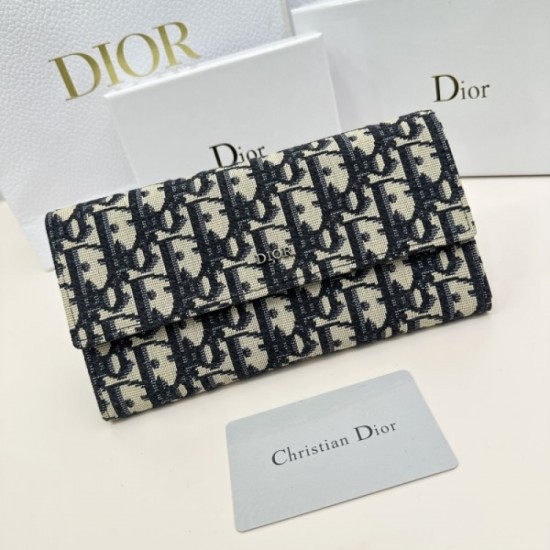 2023SS DIOR Dior presence great style long wallet 2023SS DIOR Dior presence great style long wallet