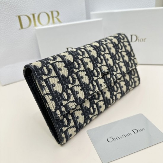 2023SS DIOR Dior presence great style long wallet 2023SS DIOR Dior presence great style long wallet