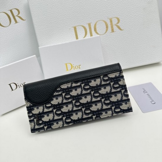 2023SS DIOR Dior Super Popular Beauty Item Sale Long Wallet 2023SS DIOR Dior Super Popular Beauty Item Sale Long Wallet