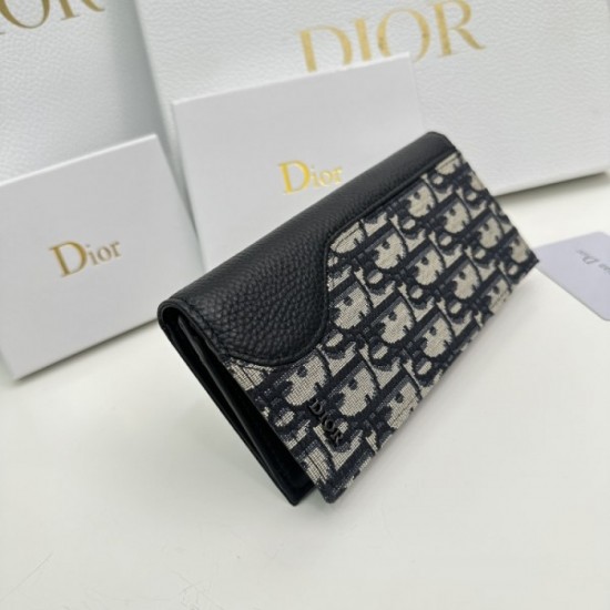 2023SS DIOR Dior Super Popular Beauty Item Sale Long Wallet 2023SS DIOR Dior Super Popular Beauty Item Sale Long Wallet
