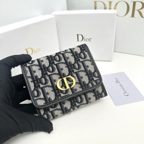 2023SS DIOR Dior sale nice arrival tri-fold wallet 2023SS DIOR Dior sale nice arrival tri-fold wallet