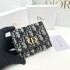2023SS DIOR Dior sale nice arrival tri-fold wallet