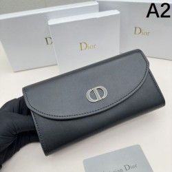 2023FW DIOR Dior Long wallet for stylish advanced users