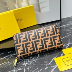 2023SS FENDI Fendi popular model summer new long wallet